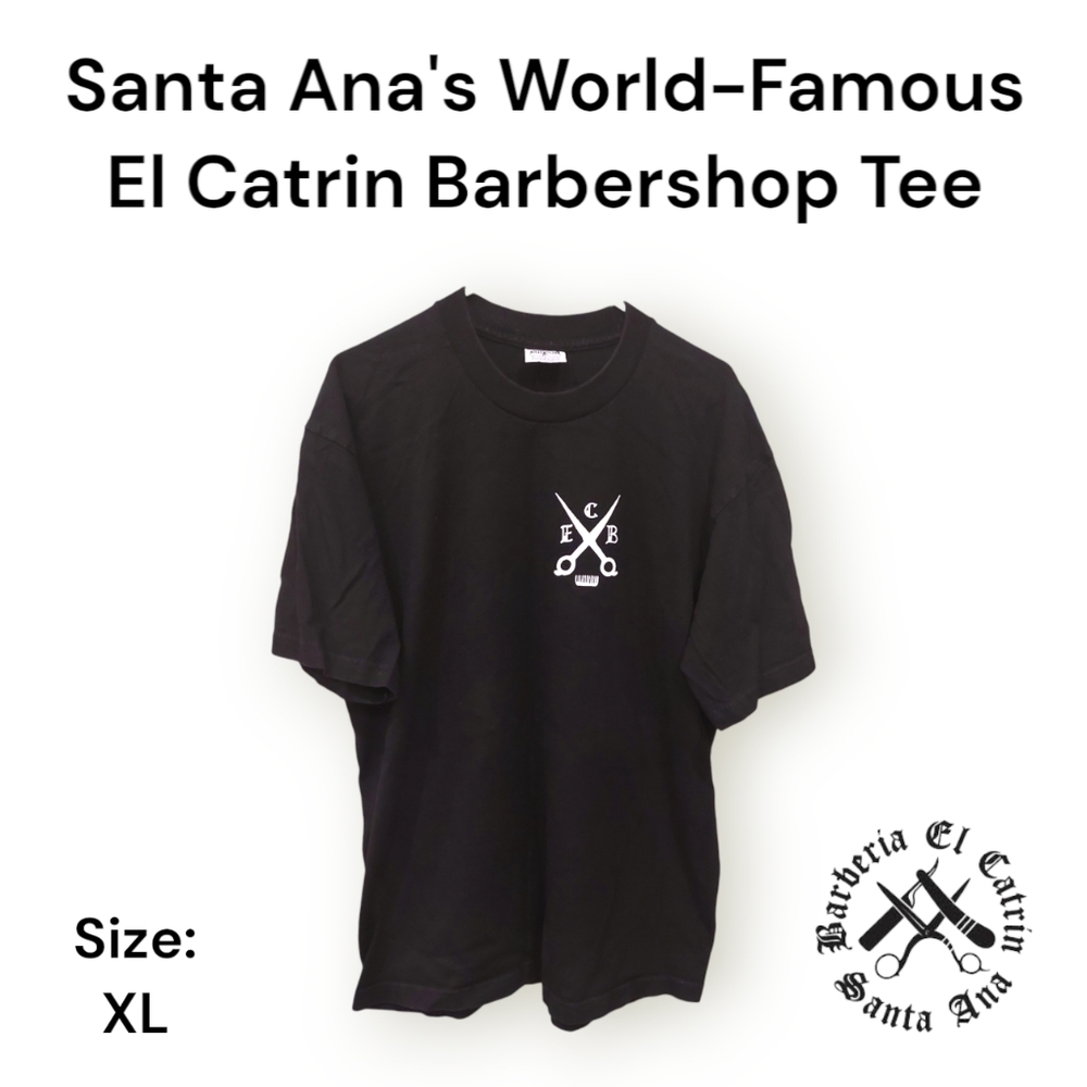 Santa Ana's El Catrin Barbershop Tee